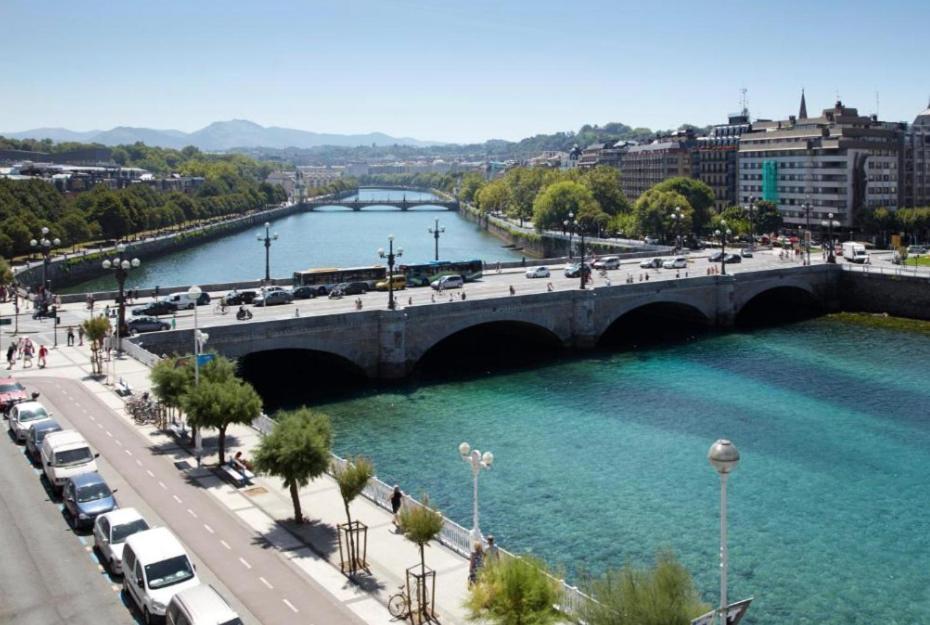 Deluxe Apt-Views To Historic Maria Cristina Hotel San Sebastian Buitenkant foto