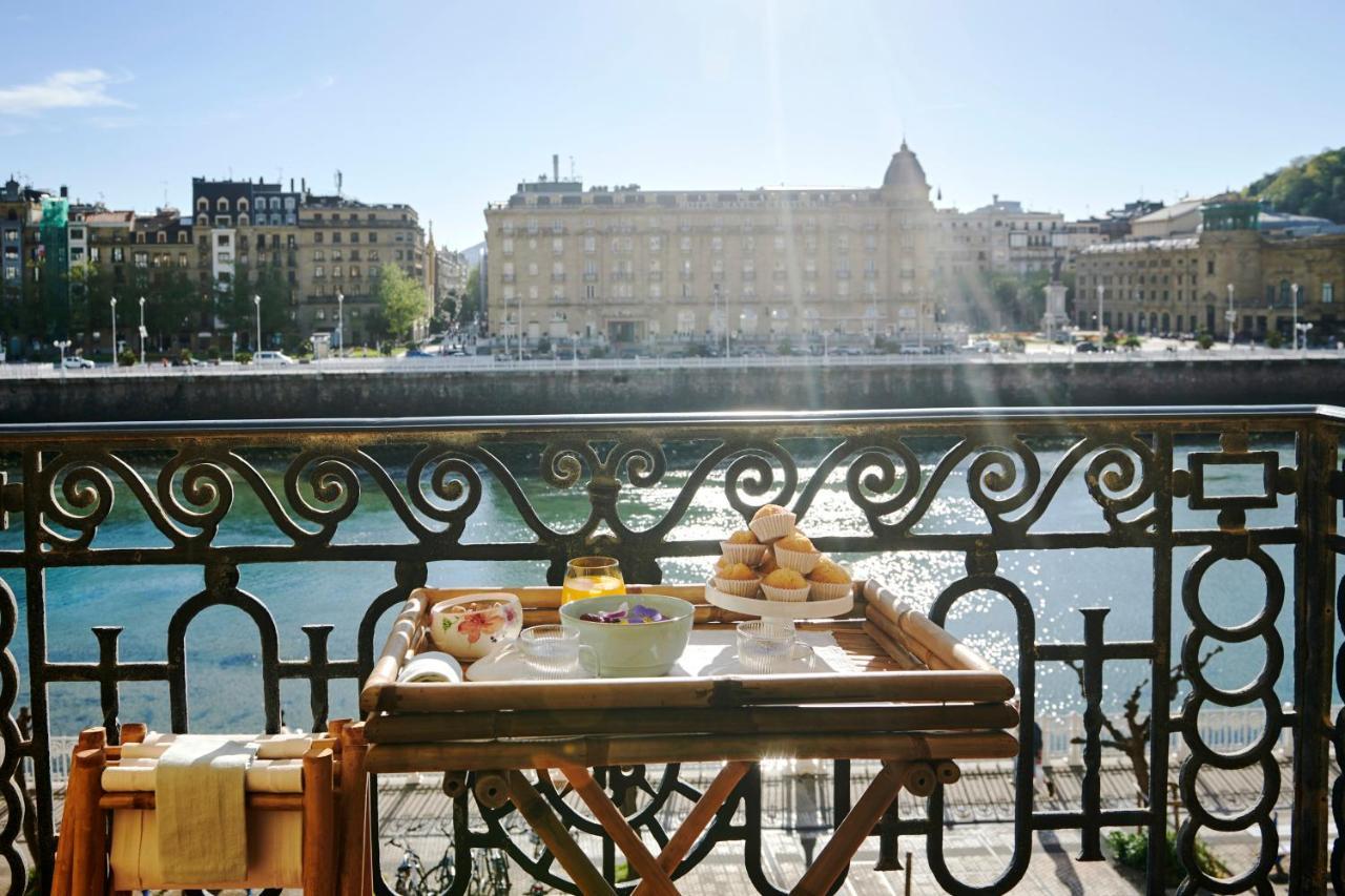 Deluxe Apt-Views To Historic Maria Cristina Hotel San Sebastian Buitenkant foto