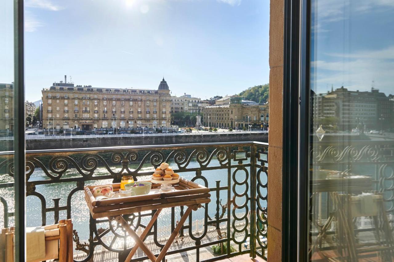 Deluxe Apt-Views To Historic Maria Cristina Hotel San Sebastian Buitenkant foto