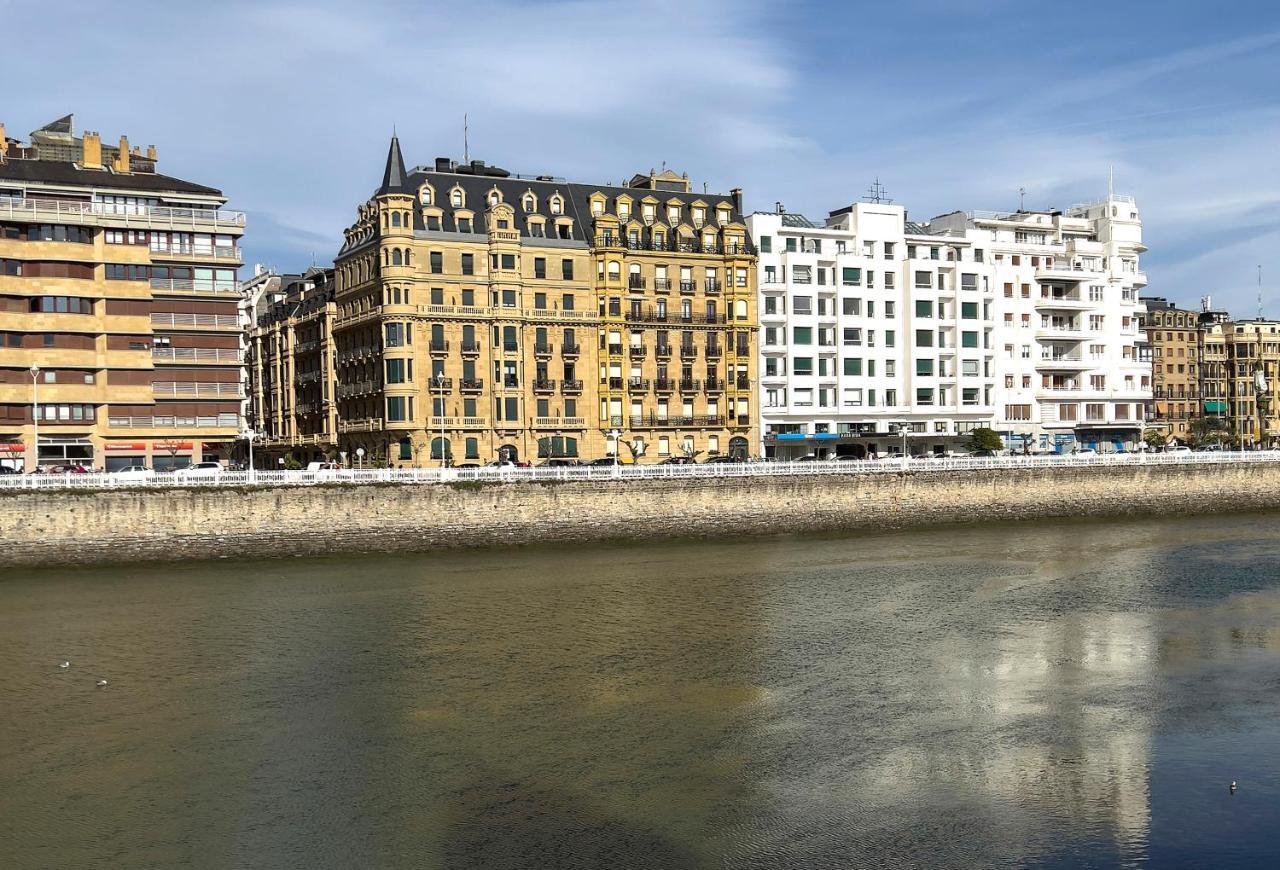 Deluxe Apt-Views To Historic Maria Cristina Hotel San Sebastian Buitenkant foto