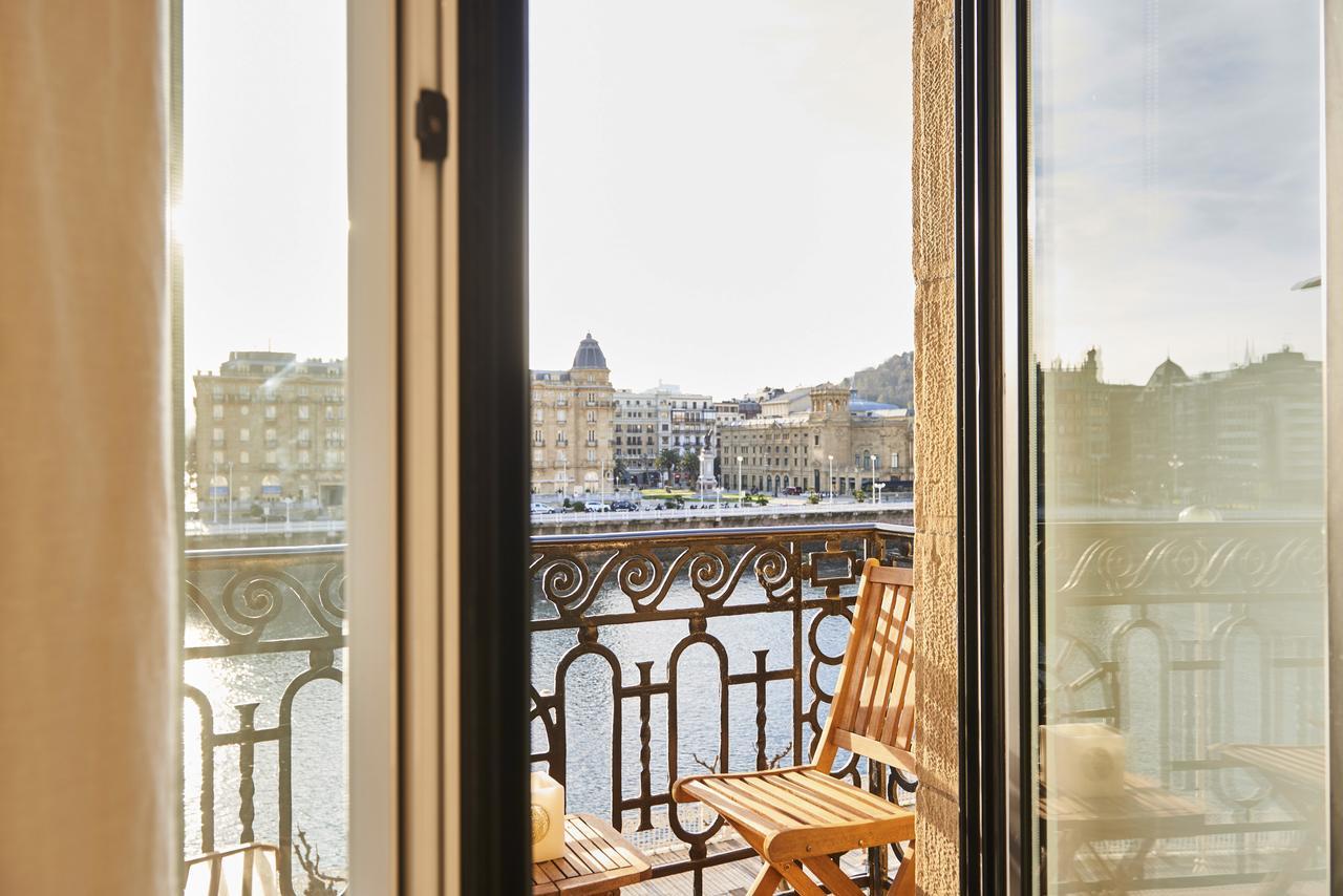 Deluxe Apt-Views To Historic Maria Cristina Hotel San Sebastian Buitenkant foto