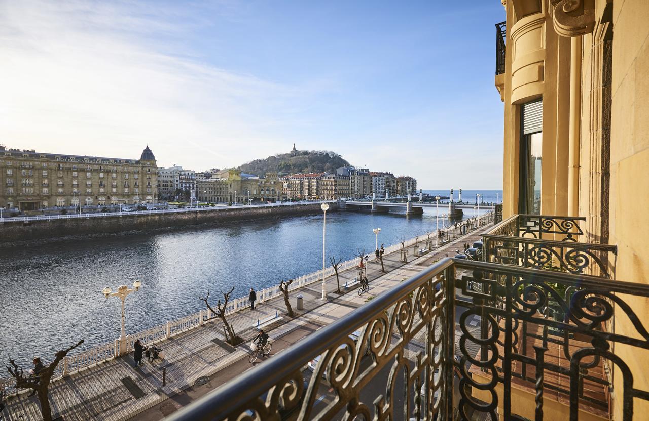 Deluxe Apt-Views To Historic Maria Cristina Hotel San Sebastian Buitenkant foto